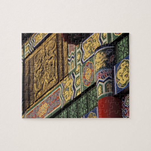 Asien, Taiwan, Taipeh. Das Grand Hotel, das Hauptr Puzzle (Horizontal)