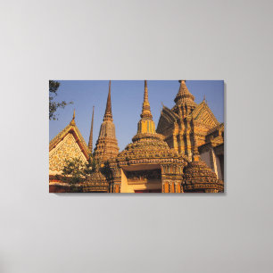 Asien, Thailand, Bangkok, Wat Po, ältestes Leinwanddruck