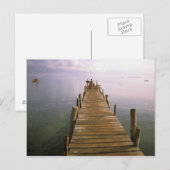 Asien, Thailand, Ko Samui Island. Dock. Postkarte (Vorne/Hinten)