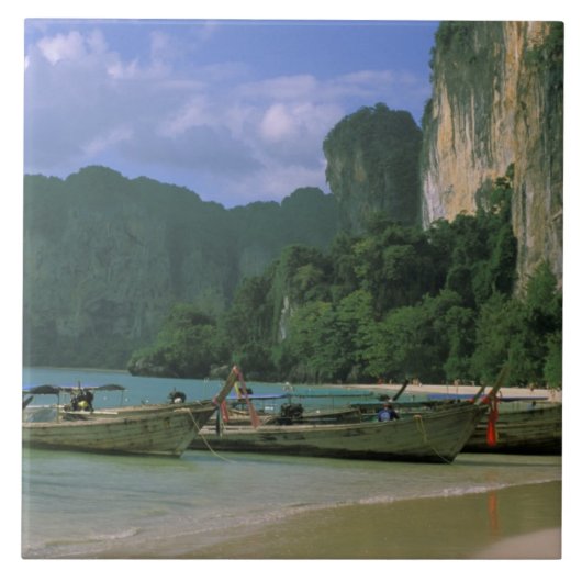 Asien, Thailand, Krabi. West Railay Beach, Fliese (Vorderseite)