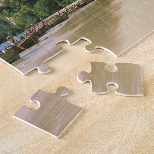 Asien, Thailand, Krabi. West Railay Beach, lang Puzzle (Seite)