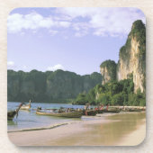 Asien, Thailand, Krabi. West Railay Beach, lang Untersetzer (Vorderseite)