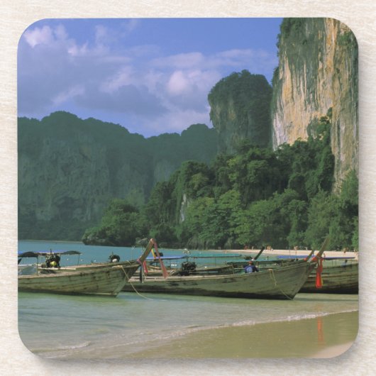 Asien, Thailand, Krabi. West Railay Beach, Untersetzer (Vorderseite)