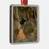 Asien, Thailand, Mae Hong Son, Buddha-Bilder Silbernes Ornament (Rechts)