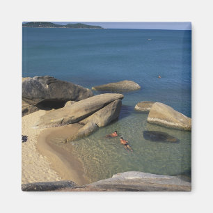Asien, Thailand, Samui. Strand Magnet