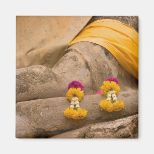 Asien, Thailand, Siam, Buddha in Ayutthaya 2 Magnet