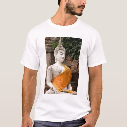 Asien, Thailand, Siam, Buddha in Ayutthaya T-Shirt (Vorderseite)