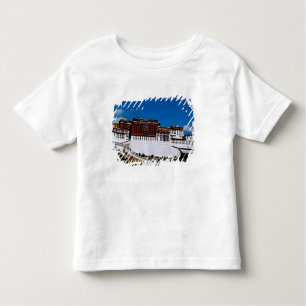Asien, Tibet, Lhasa, Potala Palace alias Red 2 Kleinkind T-shirt