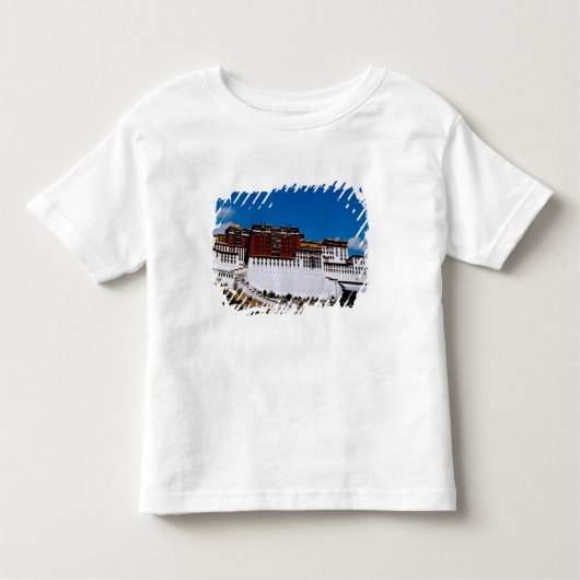 Asien, Tibet, Lhasa, Potala Palace alias Red 2 Kleinkind T-shirt (Vorderseite)