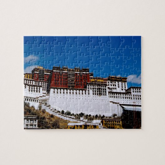Asien, Tibet, Lhasa, Potala Palace alias Red 2 Puzzle (Horizontal)