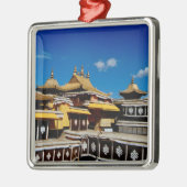 Asien, Tibet, Lhasa, Potala Palace alias Red Ornament Aus Metall (Links)