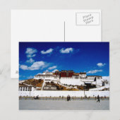 Asien, Tibet, Lhasa, Potala Palace. UNECSO Postkarte (Vorne/Hinten)