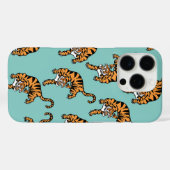 Asien-Tiger-Muster Case-Mate iPhone Hülle (Rückseite (Horizontal))
