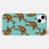 Asien-Tiger-Muster Case-Mate iPhone Hülle (Rückseite (Horizontal))