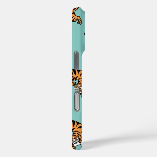 Asien-Tiger-Muster Case-Mate iPhone Hülle (Rückseite / Rechts)