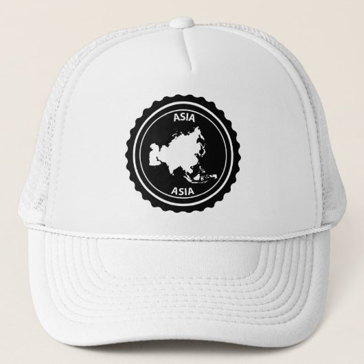 Asien Truckerkappe (Vorderseite)