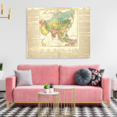 Asien und das Imperium von Genghis Kahn Leinwanddruck (Insitu (Wohnzimmer))