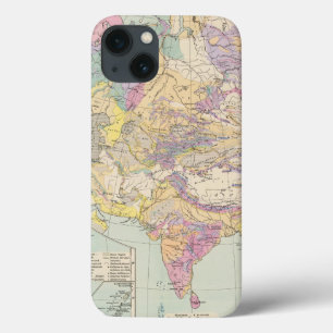 Asien und Europa - Atlas-Karte Case-Mate iPhone Hülle