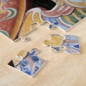 Asien, Vietnam. Dekoriertes Fenster Puzzle (Seite)