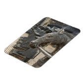 Asien, Vietnam. Figuren und Pferdestatuen Magnet (Linke Seite)