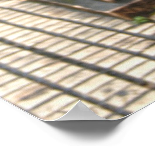 Asien, Vietnam. Figuren und Pferdestatuen Poster (Ecke)