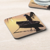 Asien, Vietnam, Mekong Delta, kann das. Abend Getränkeuntersetzer (Linke Seite)