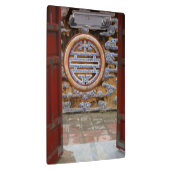 Asien, Vietnam. Verzierte Stadtmauer Klemmbrett (Rechts)