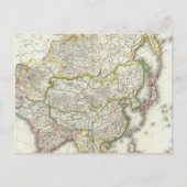 Asiengravur Postkarte (Vorderseite)