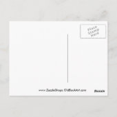 Asienkarte 1700 postkarte (Rückseite)