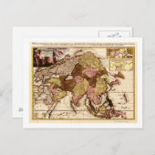 AsienPanoramakarteAsien 11 Postkarte (Vorne/Hinten)