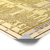 AsienPanoramakarteAsien 9 Poster (Ecke)