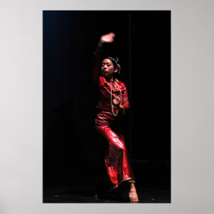 Asik Dancer Print Poster