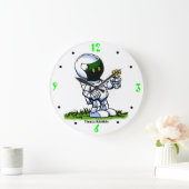 Asimo Robot Große Wanduhr (Zuhause)