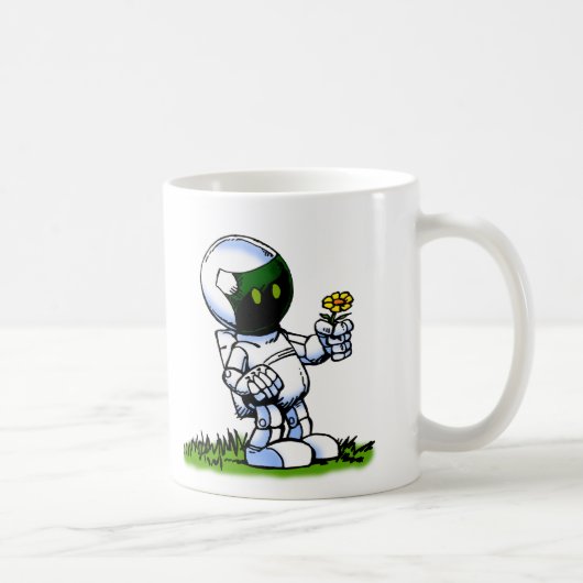Asimoroboter Kaffeetasse (Rechts)