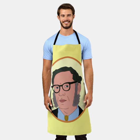 Asimov Schürze (Getragen)