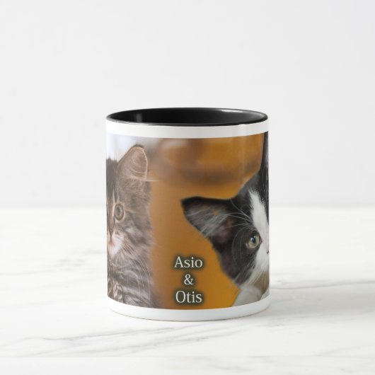 Asio-und Otis-Kätzchen Tasse (Zentrum)