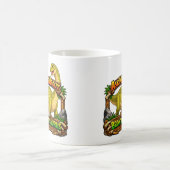 Ask Me About Brontosaurus | Hot Chocolate | Kaffeetasse (Mittel)