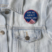 Ask Me About Medicare Button (Beispiel)