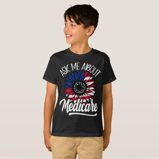 Ask Me About Medicare Health Insurance Consultant T-Shirt (Vorne ganz)