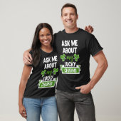 Ask Me About My Lucky Charms Patrick's Day Paddys T-Shirt (Unisex)