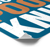 Ask Me About My Op Knife Funny Toilet Humor  Poster (Ecke)