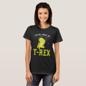 Ask me about my Rex nice space astronaut dino T-Shirt (Vorne ganz)