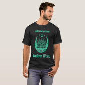 Ask Me About Shadow Work New Age Meditate Lotus Fl T-Shirt (Vorne ganz)
