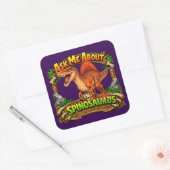 Ask Me About the Spinosaurus | 3 inch Sticker (Umschlag)