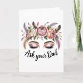 Ask Your Dad Feiertagskarte (Vorderseite)