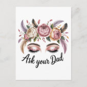 Ask Your Dad Postkarte (Vorderseite)
