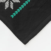 Ask Your Mom If I'm Real Xmas Funny Christmas Sant Fleecedecke (Ecke)