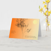 Ask Yourself Karte (Gelbe Blume)