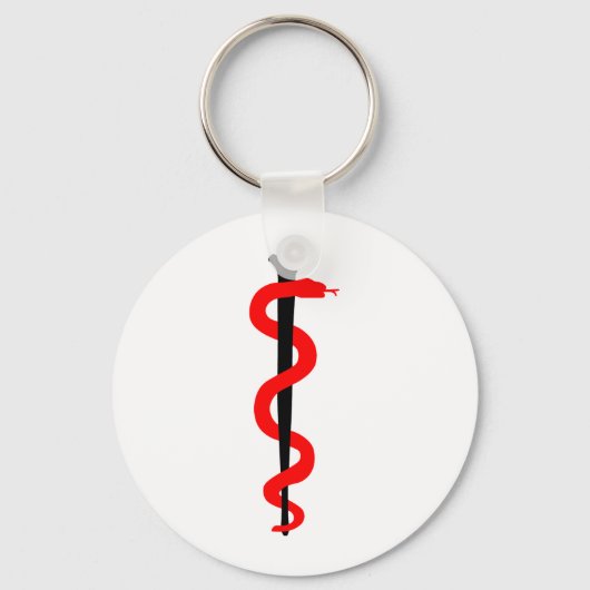 Asklepius-Syndrom Schlüsselanhänger (Vorderseite)
