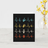 ASL Alphabet American Sing Language ASL Lehrer He Karte (Gelbe Blume)